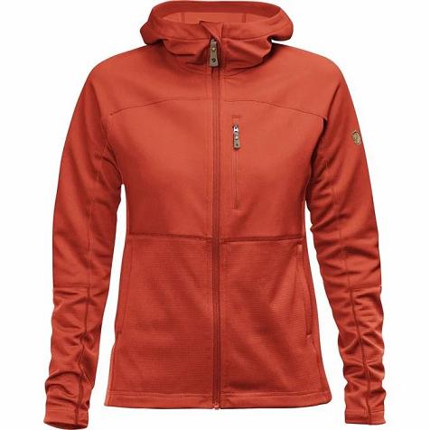 Fjallraven Women Abisko Fleece Orange PH157684 Philippines